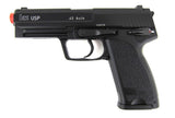 KWA HK USP GBB Green Gas Pistol - Black - 00521-2