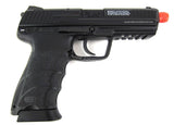 KWA HK45 GBB Green Gas Pistol - Black - 00551-12