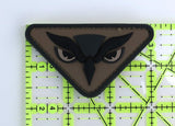MSM Owl Head Patch - PVC - 13010-4