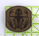 MSM Frog Skeleton Patch - PVC - 13025-4