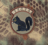 MSM Secret Squirrel Patch (fabric) - 13112-5