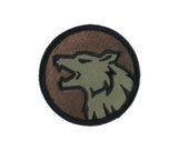 MSM Wolf Head Patch - 13140-2