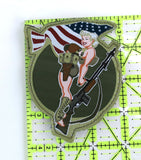 MSM BAR Girl Patch - 13173-4