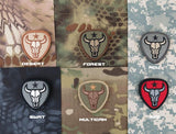 MSM Bull Skull Patch - 13182-3