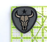MSM Bull Skull Patch - 13182-4