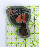 MSM Dive Girl Patch - 13185-4