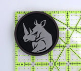 MSM Rhino Head Patch PVC - 13187-4