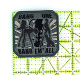 MSM Bang Em' All Patch (Large) - 13208-4