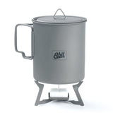 Esbit 750ml Titanium Pot with Lid - 14595-3