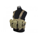 DEFCON AK Tactical Chest Rig Vest - Tan - 15244-3