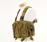 DEFCON AK Tactical Chest Rig Vest - Tan - 15244-4