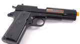 Colt 1911 Metal Slide Spring Pistol - Black - 18109-4