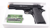Colt 1911 Metal Slide Spring Pistol - Black - 18109-5