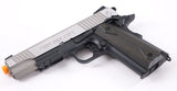 Colt 1911 Co2 Metal Rail Gas Pistol - Silver/Black - 20642-3
