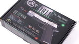 Colt 1911 Co2 Metal Rail Gas Pistol - Silver/Black - 20642-8