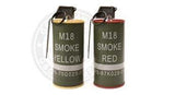 G&G M18 Smoke Grenade BB Can Set - Red/Yellow - 35575-3