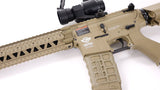 G&G Combat Machine CM16 R8-L AEG - Desert Tan (Scope and Gun) - 35642-3