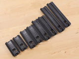 Lancer Tactical Rail Cover Set (8 pcs) Black - 36700-3