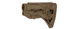 Lancer Tactical M4 Tactical Stock - Tan - 36704-4