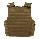 NcSTAR Expert Plate Carrier Vest Adult Size - Tan - 46355-3