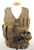 NcSTAR Crossdraw Tactical Vest (Adult) - 52916-2