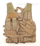 NcSTAR Child Kid's Size Crossdraw Tactical Vest - 52947-3