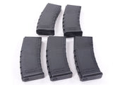 Valken M4 140-Round Midcap RMAG (5 Magazines Pack) - Black - 56400-3