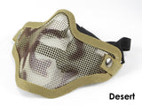 Warhead Stalker Mesh Half-Face Mask V1 - Desert Camo - 56845-0001-2