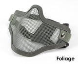 Warhead Stalker Mesh Half-Face Mask V1 - Foliage Green - 56845-0003-2