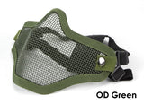 Warhead Stalker Mesh Half-Face Mask V1 - OD Green - 56845-0004-2