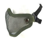 Warhead Stalker Mesh Half-Face Mask V1 - OD Green - 56845-0004-3