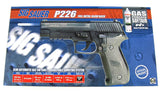 Cybergun SIG SAUER P226 Gas Gun (KJW OEM) - Black - 63146-11