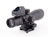 NcSTAR USS Mark III Tactical Mil-Dot 3-9X42/Scope Adaptor Mount/Red Dot Combo - 64458-5