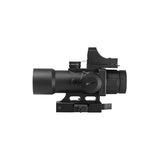 NcSTAR 3.5X32 CPO Scope w/ Micro Red Dot - 64461-4