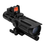 NcSTAR GEN3 USS 3-9X40 Scope w/Red Dot/MIL-DOT - 64462-2