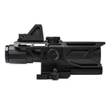 NcSTAR GEN3 USS 3-9X40 Scope w/Red Dot/MIL-DOT - 64462-4