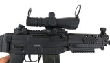 NcSTAR Mark III Series 3-9x42 Scope with Blue Illuminated Rangefinder Reticle and Laser* - 65054-7