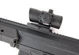 NcSTAR 40mm Red Dot w/ Laser and QD Rail Mount - DLB140R - 65056-10