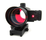 NcSTAR 40mm Red Dot w/ Laser and QD Rail Mount - DLB140R - 65056-9