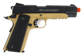 Elite Force 1911 Tactical Blowback Gas Gun (CO2) - Tan - 79068-8