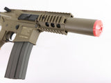Elite Force M4 CQC Comp AEG Next Gen - Tan - Package Deal - 79316-7