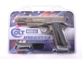 Colt 1911 Metal Desert Tan Spring Pistol - DSC02121