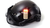 Lancer Tactical Red Strobe Light Velcro Thing - Tan - DSC04273