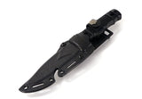 Rubber M37-K Seal Pup Knife w/ Sheath (Black) - DSC04359