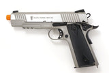 Elite Force 1911 Tactical Blowback Gas Gun (CO2) - Stainless Silver - DSC04695