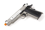 Elite Force 1911 Tactical Blowback Gas Gun (CO2) - Stainless Silver - DSC04696