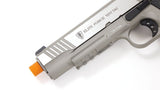 Elite Force 1911 Tactical Blowback Gas Gun (CO2) - Stainless Silver - DSC04697