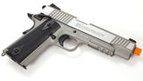 Elite Force 1911 Tactical Blowback Gas Gun (CO2) - Stainless Silver - DSC04699