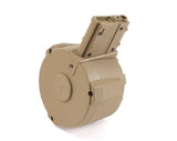 Angel M4 DRUM AEG Hicap Magazine - Tan - DSC05255