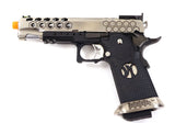 AW Custom HX25 Hi-Capa Green Gas Blowback Pistol - Silver - DSC05380